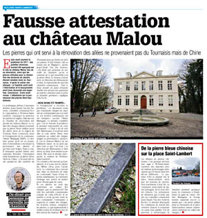 Le château Malou dans La Capitale