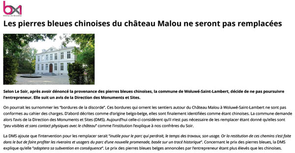 Malou remplacement
